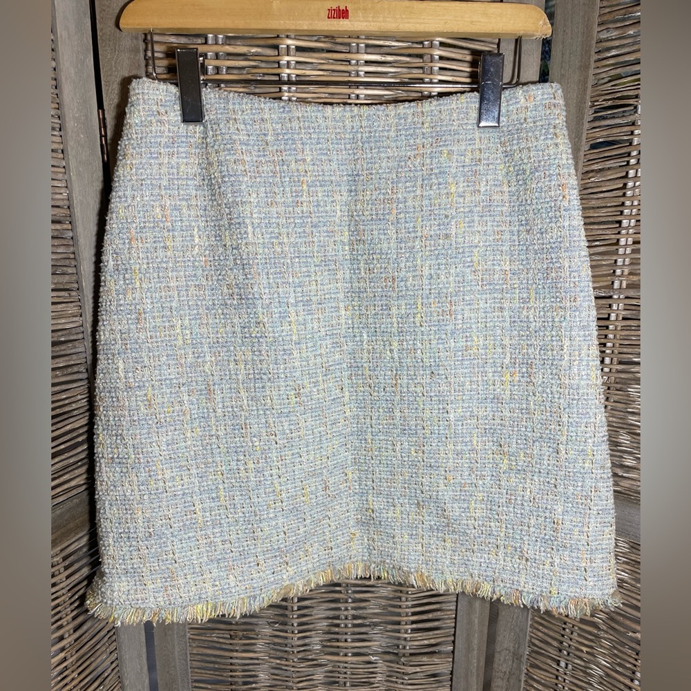 Vintage Tweed Mini Skirt by Un Deux Trois Paris - size 42